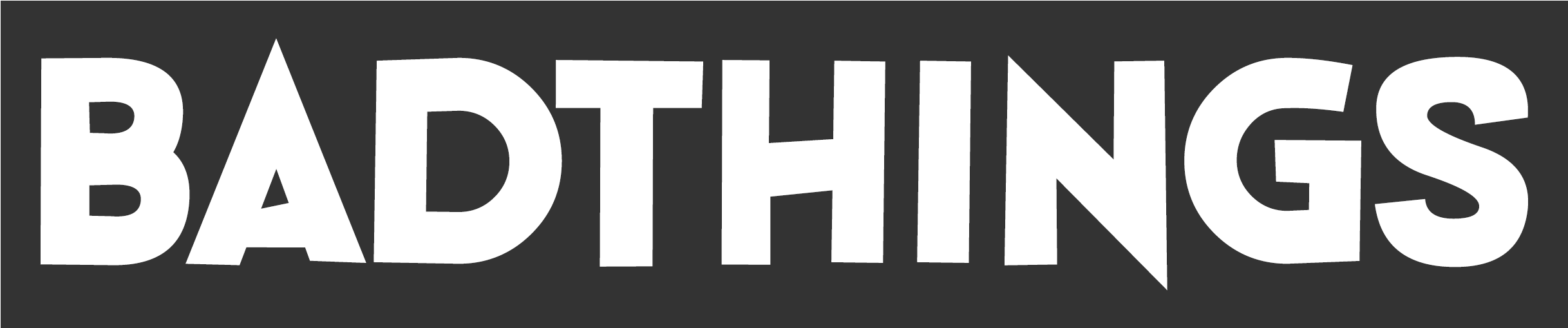 Loja Badthings (2500x816), Png Download