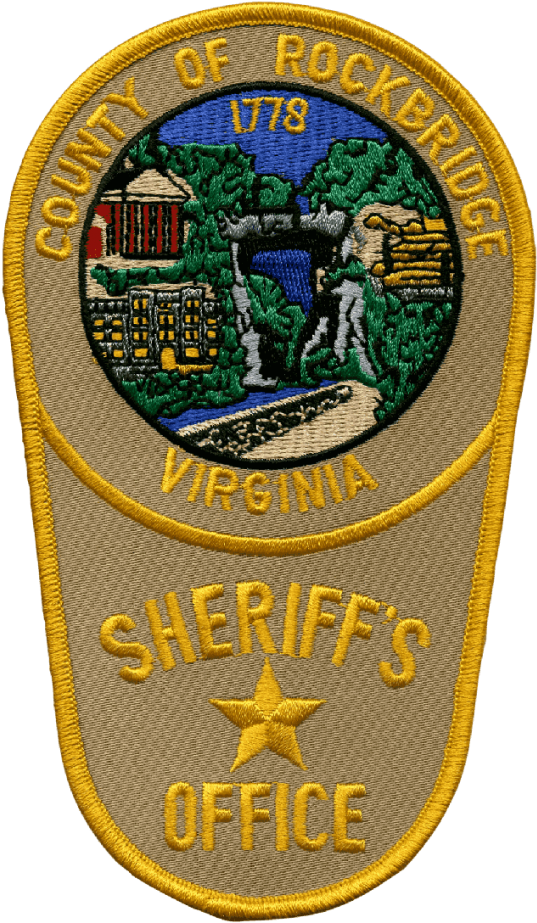 County Of Rockbridge, Virginia Sheriff's Office (594x1024), Png Download