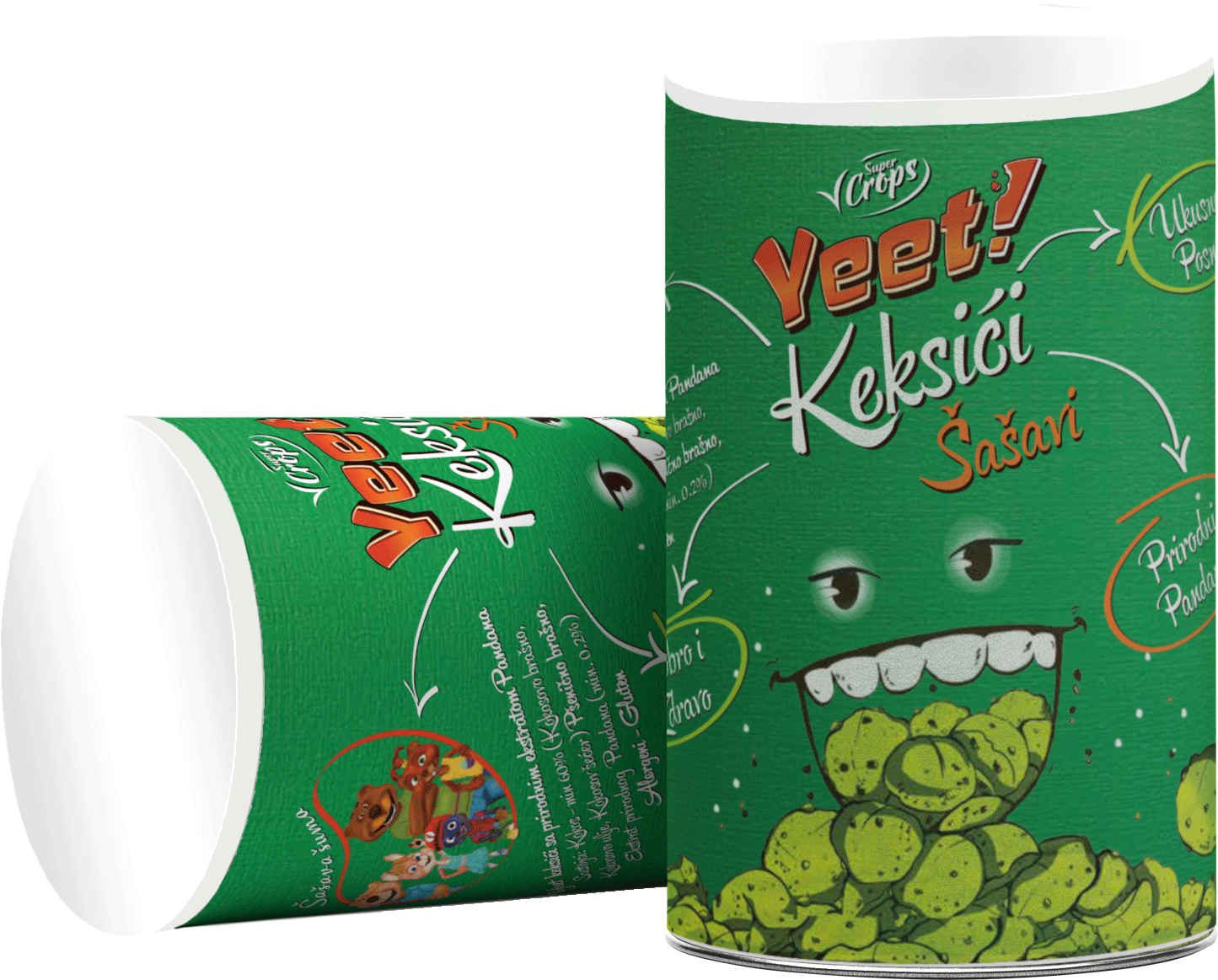 Yeet Whacky Biscuit (1455x1162), Png Download
