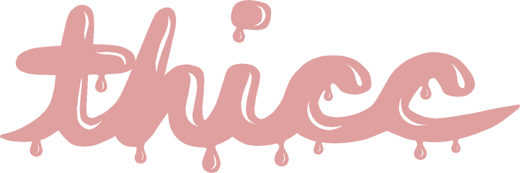 Thicc Clothing Official Store (1758x587), Png Download