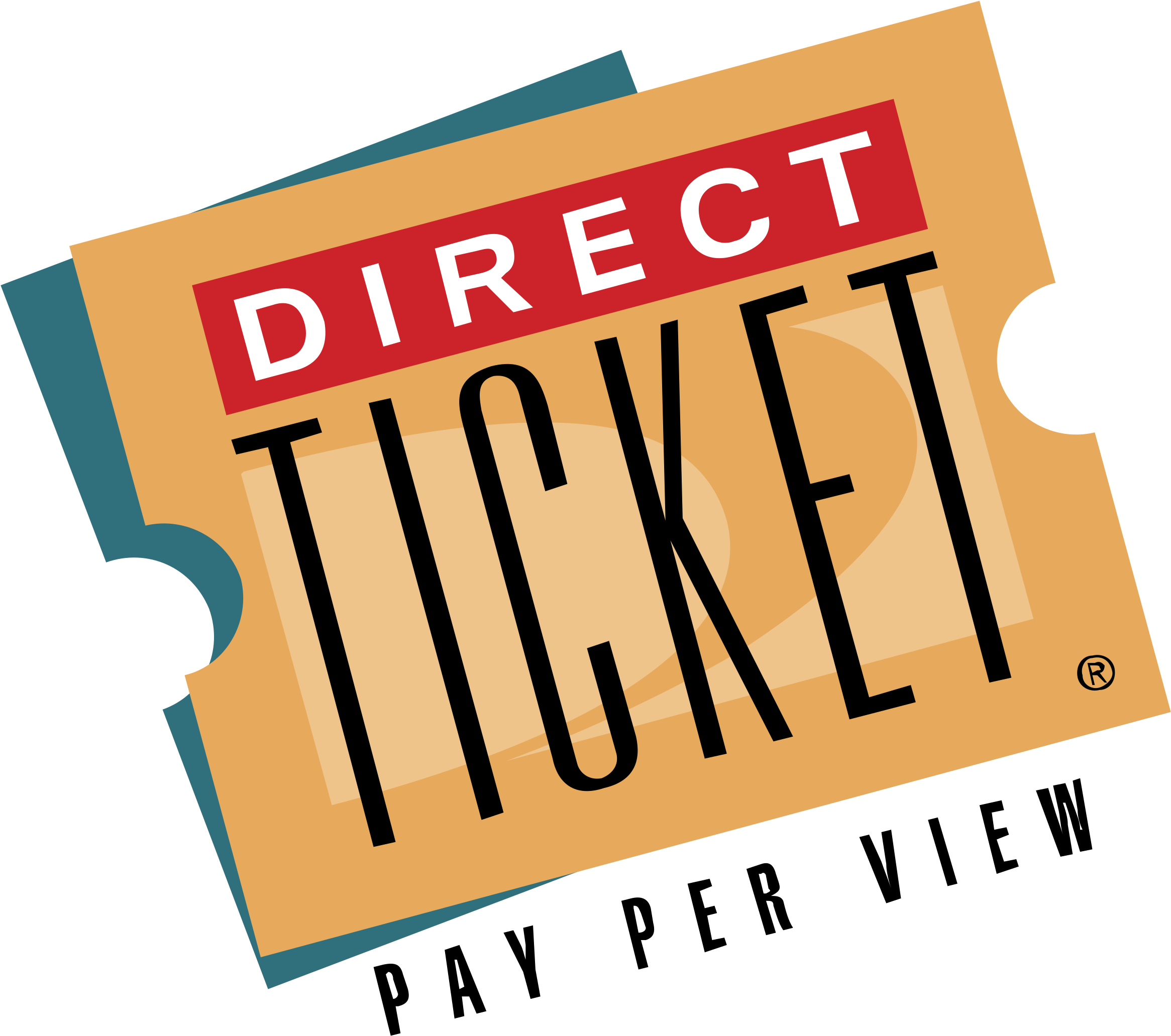 Direct Ticket Logo Png Transparent (2400x2400), Png Download