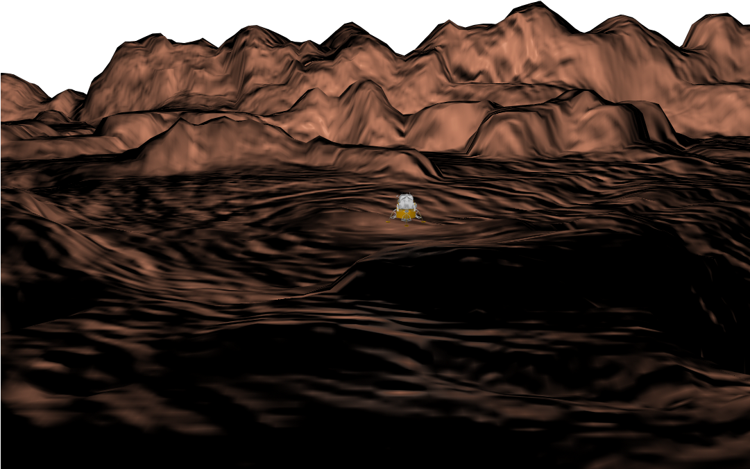 This Is The Terrain As It Appears In Gazebo (1080x720), Png Download