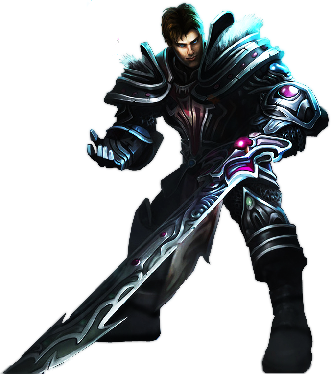 Dreadknight Garen Skin Png Image (675x770), Png Download
