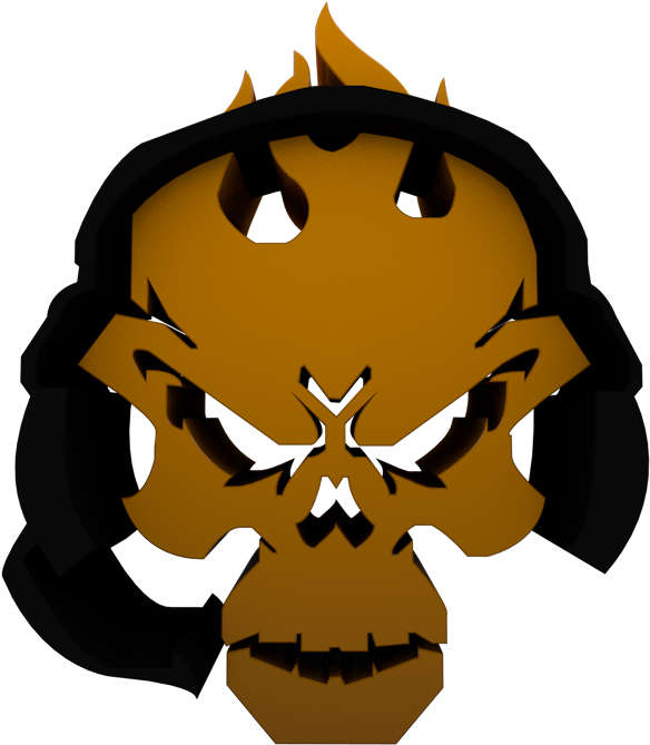 Skull Captain Black (690x700), Png Download