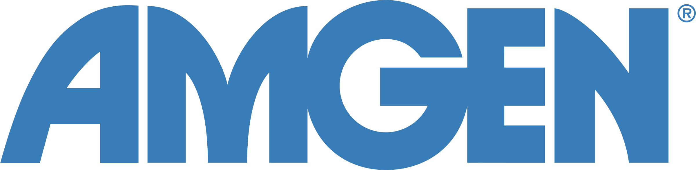 Amgen 1 Logo Png Transparent (2400x588), Png Download