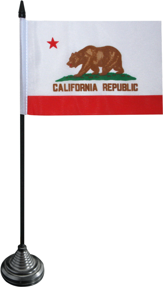 Usa California Table Flag (1500x1176), Png Download