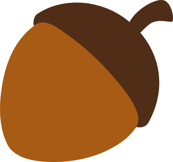 Acorn Clip Art (600x562), Png Download