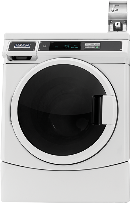 Vended Product Front Load Washer 626x710px (626x710), Png Download