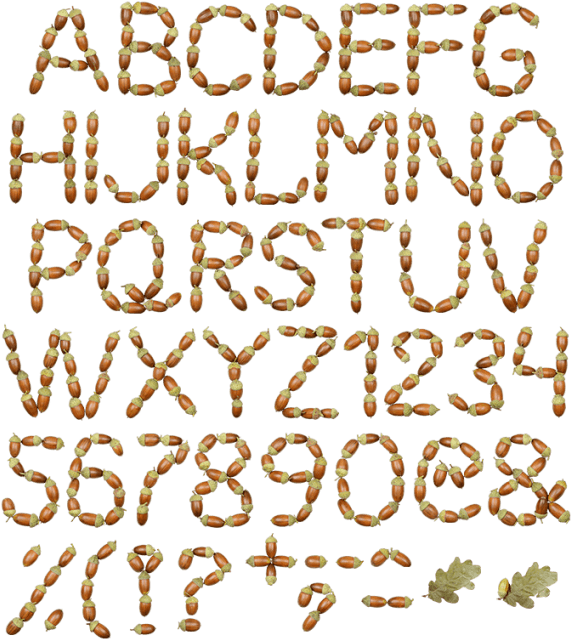 Make Green Designs With Handmade Font (595x670), Png Download