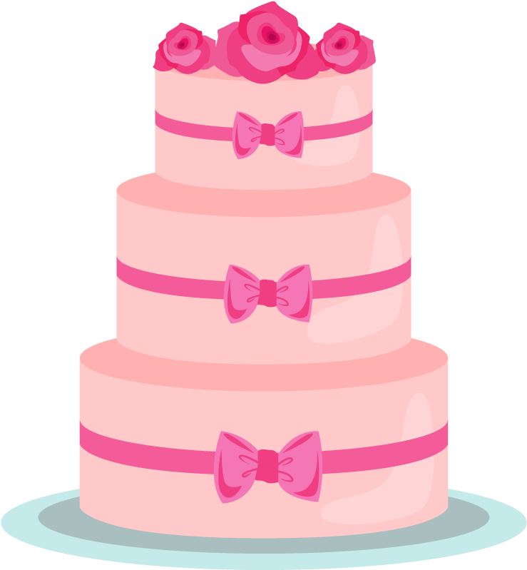 Wedding Cake Layer Cake Cupcake Birthday Cake (739x799), Png Download