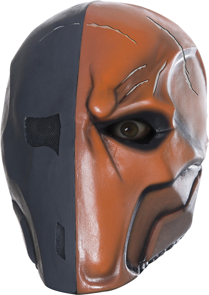 Arkham Deathstroke Deluxe Latex Mask - Deathstroke Mask Arkham Origins (415x415), Png Download