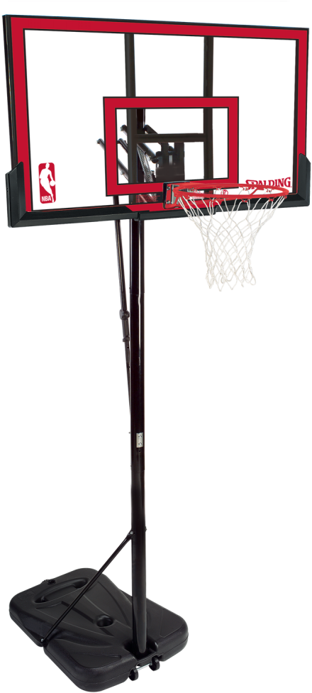 Basketball Hoops Portable Spalding (807x1000), Png Download