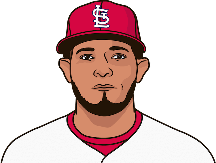 Since 2010, Yadier Molina Has Hit The Most Grand Slams - St Louis Cardinals (750x564), Png Download
