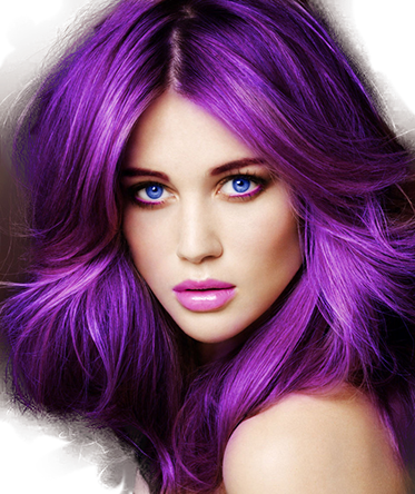 Hair Coloring In Flemington Nj - Keune Purple Hair Color (373x444), Png Download