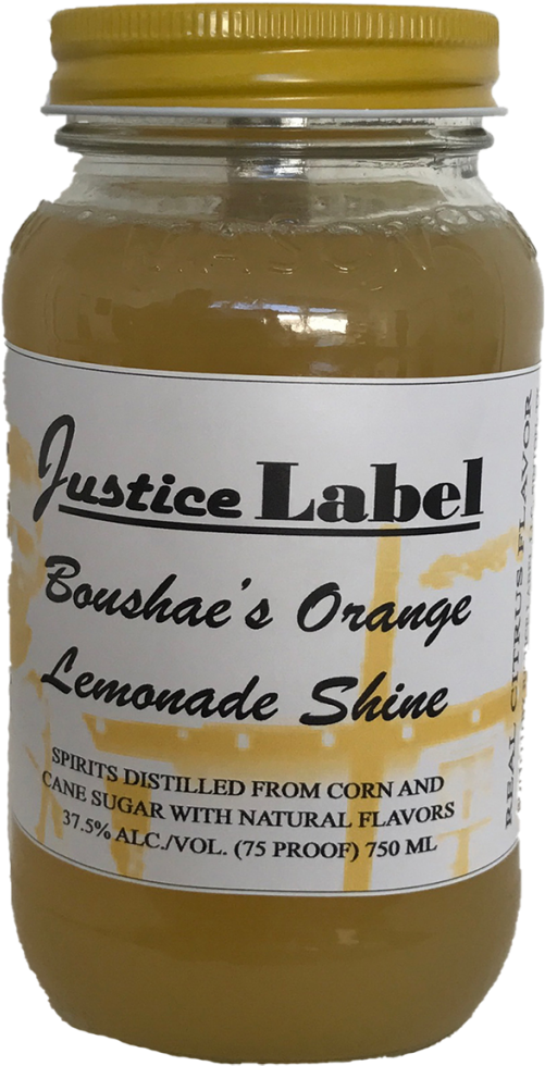 Boushae's Orange Lemonade - Moonshine (683x1024), Png Download