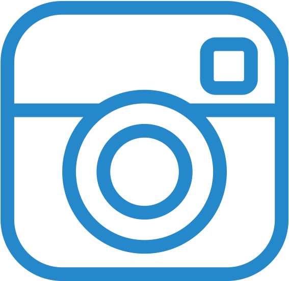 Clipart Resolution 600*600 - Blue Instagram Icon Png (600x600), Png Download