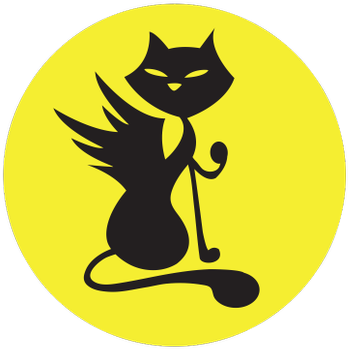 Black Sun Store - Black Cat (400x400), Png Download
