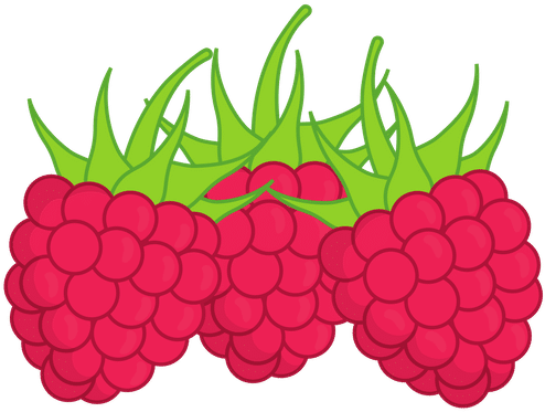 Raspberries - 0shares - Seedless Fruit (500x500), Png Download