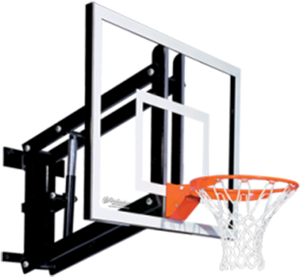 Gs48 Wall-mount Basketball Hoop By Goalsetter - Streetball (600x600), Png Download