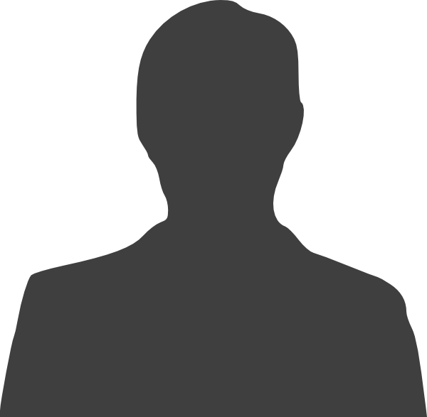 Anonymous Cliparts Msr-7 - Silhouette Man (600x587), Png Download