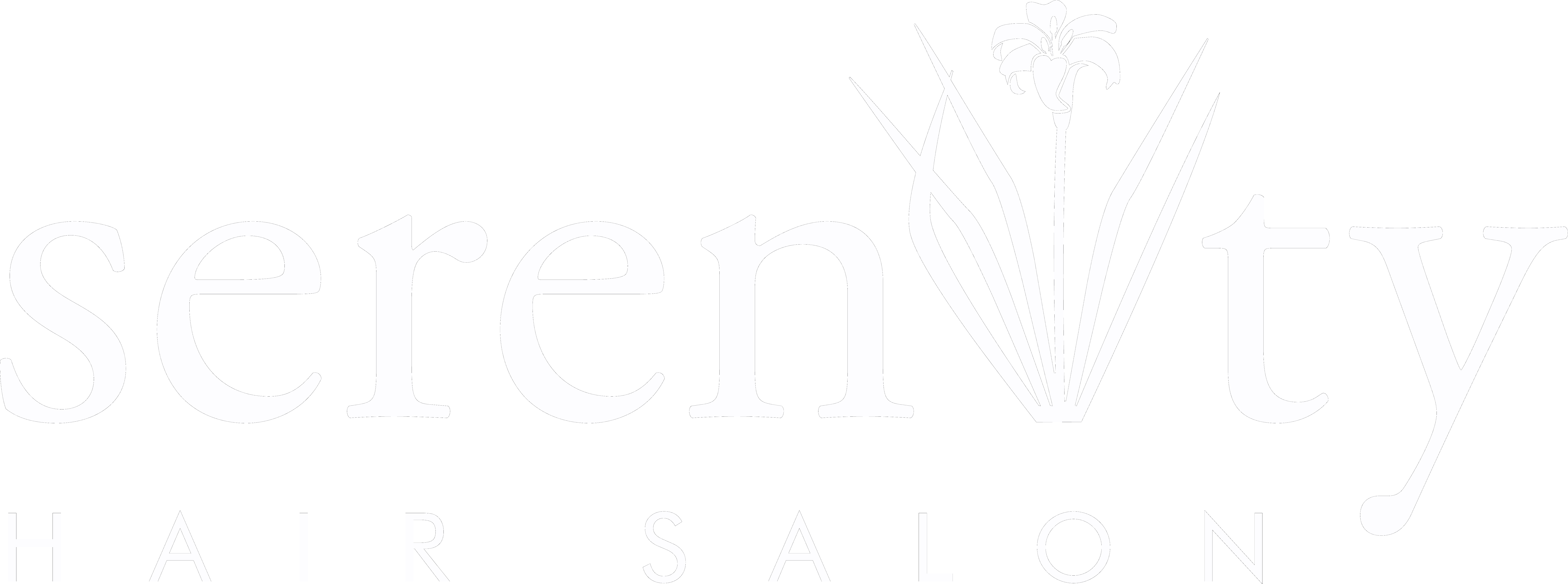 Serenity Hair Salon White Logo - Choice Rewards (8411x3131), Png Download