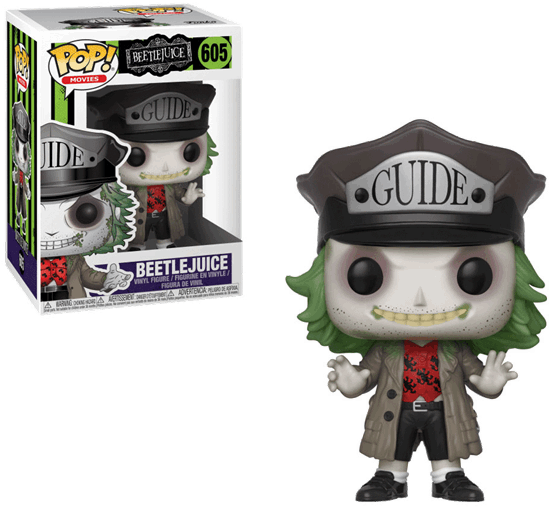 Beetlejuice With Guide Hat Pop Vinyl Figure - Funko Beetlejuice (600x600), Png Download