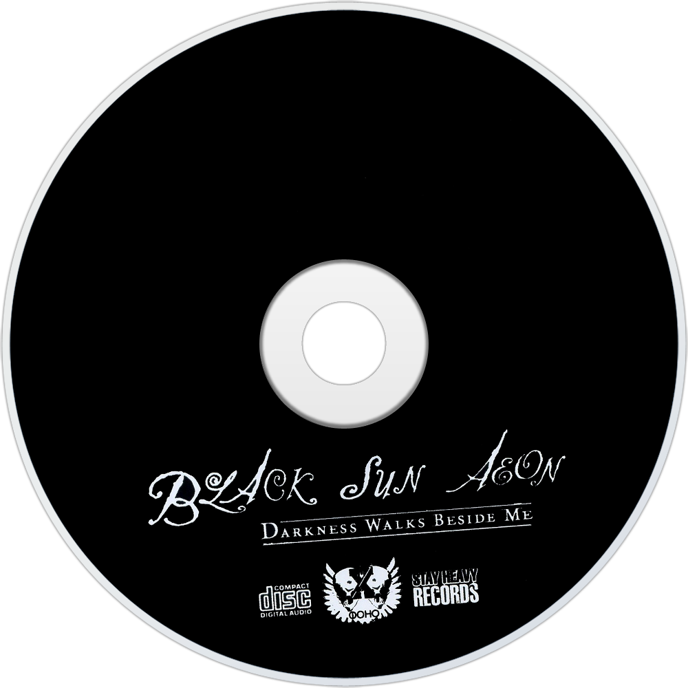 Black Sun Aeon Darkness Walks Beside Me Cd Disc Image - Soulfood Darkness Walks Beside Me (1000x1000), Png Download
