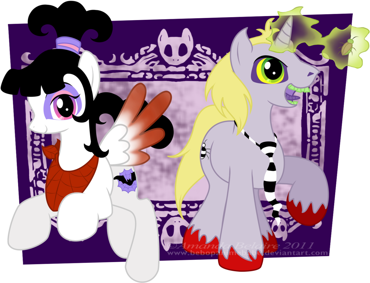Immortaltanuki, Beetlejuice, Lydia Deetz, Ponified, - My Little Pony: Friendship Is Magic (1280x960), Png Download