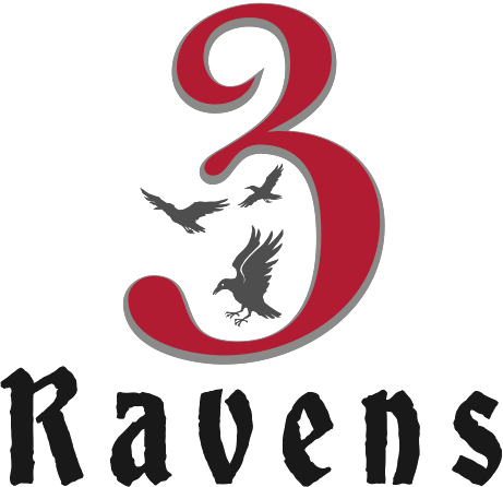 3 Ravens Brewery 1 Theobald St Thornbury Victoria - Emblem (461x446), Png Download