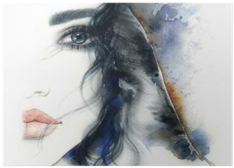 Abstract Woman Face - Sen Benim Kaderimsin Müptela Yayınları (400x400), Png Download