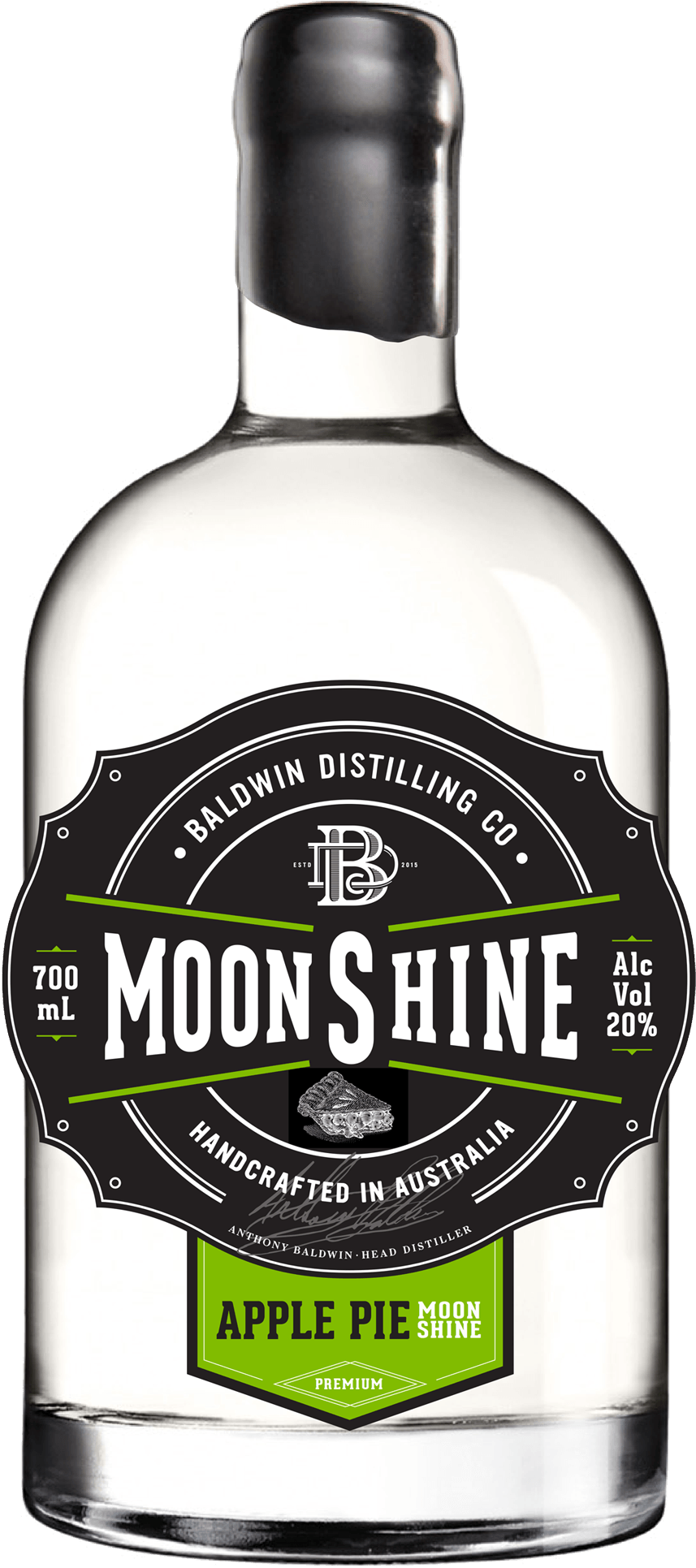 Download Apple Pie Moonshine Bottle Baldwin Distilling Co. Apple Pie
