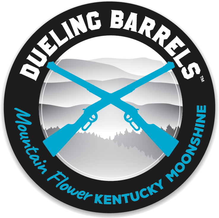 Dueling Barrels Mountain Flower Moonshine - Circle (750x751), Png Download