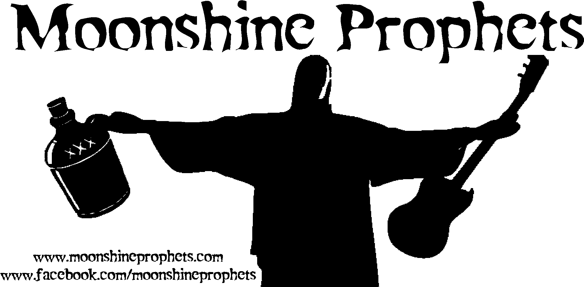Download Black Logo - Moonshine Prophets (2100x1050), Png Download