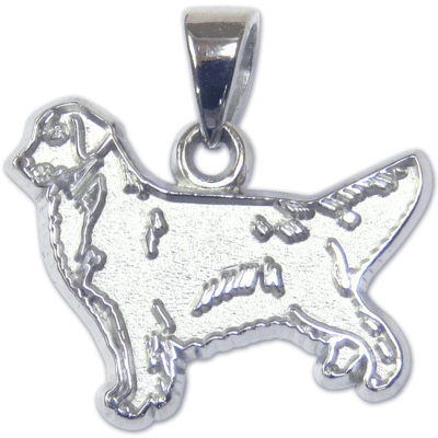 Golden Retriever Pendant - Golden Retriever (400x400), Png Download