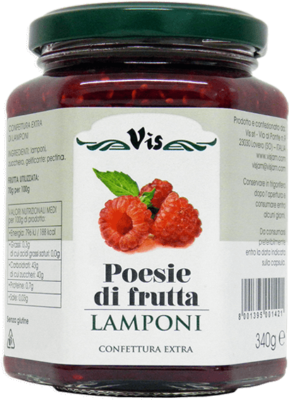Extra Jam 340g - Kastaniencreme Crema Di Marroni 400 G - Vis (450x580), Png Download