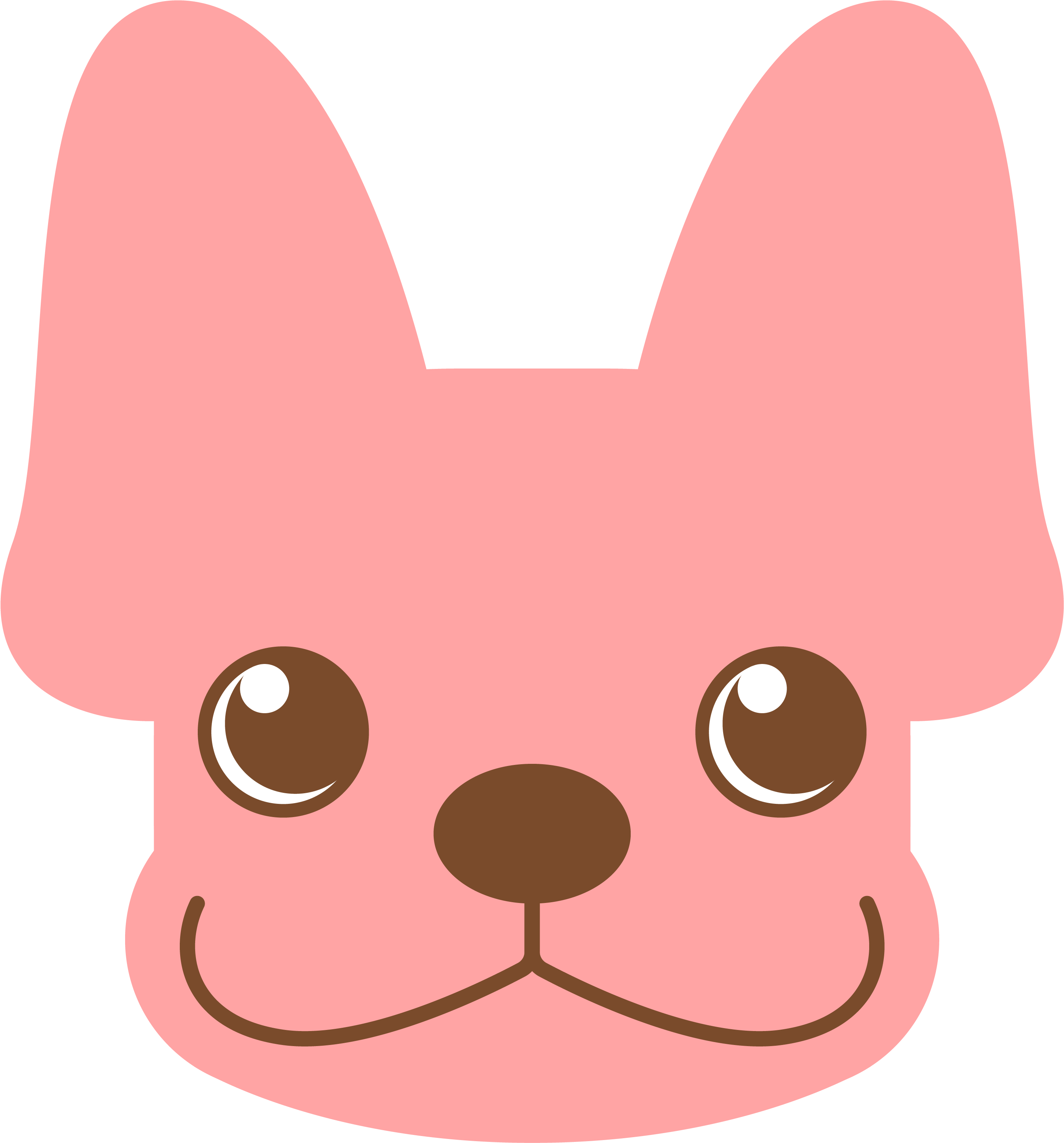 Cute French Bulldog T-shirts - Cute French (4167x4167), Png Download