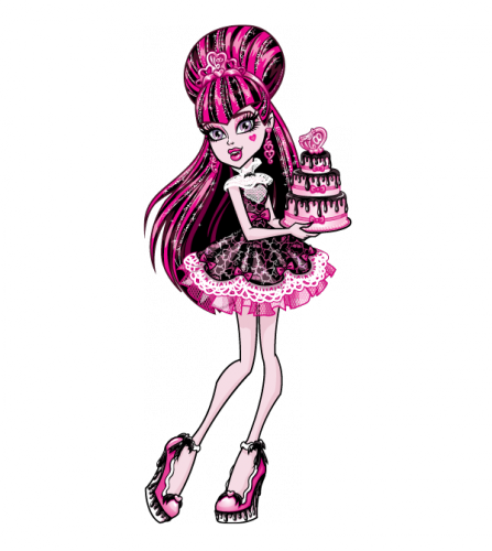 Draculaura Sweet 1600 Monster High 30925626 447 500 - Monster High Draculaura 1600 (447x500), Png Download
