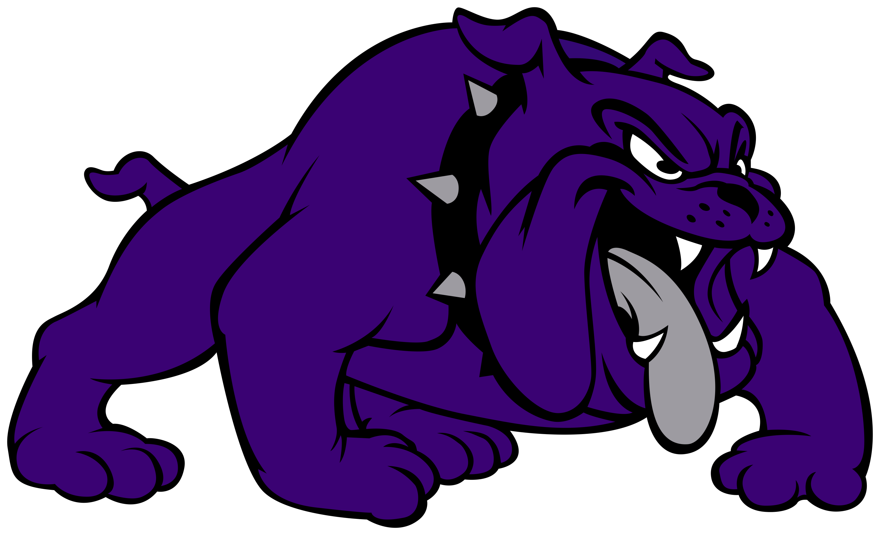 Logos - Fhs Bulldogs (3000x1824), Png Download