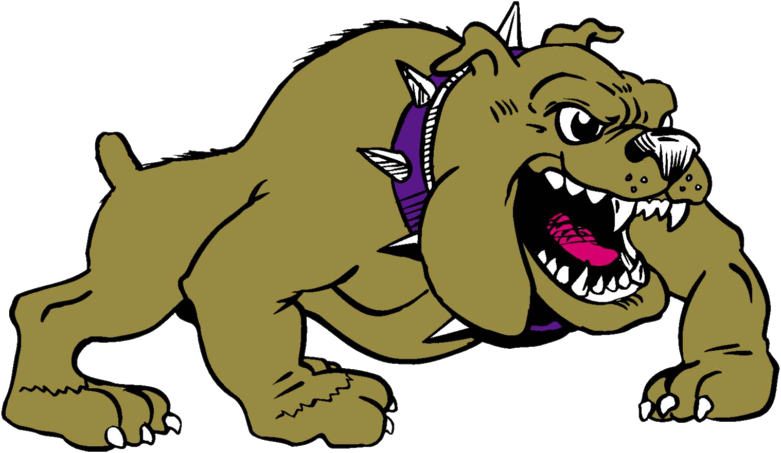 New Haven Bulldogs - Bulldog (1518x882), Png Download