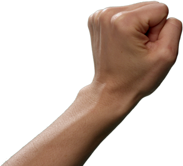 With An Interactive Track Pad And A Built-in Microphone, - Hand Knocking Png Png (376x464), Png Download