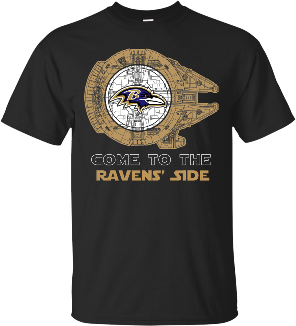 Nfl Come To The Baltimore Ravens Side Star Wars Shirt - T Shirt Gucci Woman (1155x1155), Png Download
