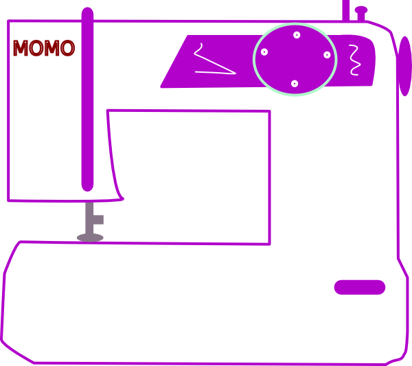 Sewing Machine Svg Clip Arts 600 X 533 Px (600x533), Png Download