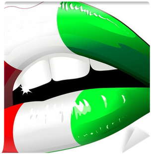 Labbra Sensuali Bandiera Italia Italy Flag Sensual - Flag Of Italy (400x400), Png Download