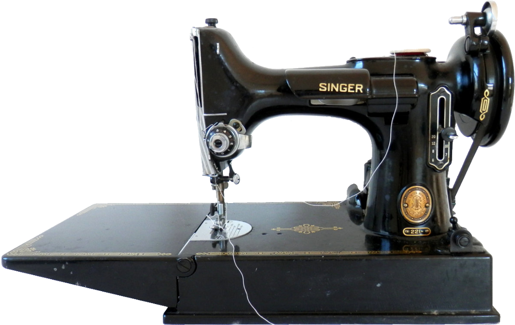 Sewing Machine Png - Domestic Sewing Machine Singer (1190x760), Png Download