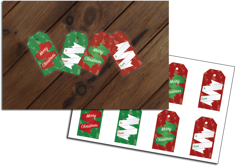 Make These Classic Gift Tag Designs For All Your Holiday - Christmas Day (760x560), Png Download