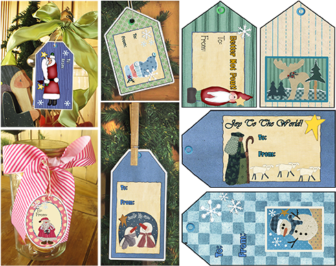 Christmas Ideas Gift Tags “ - Paper (500x387), Png Download