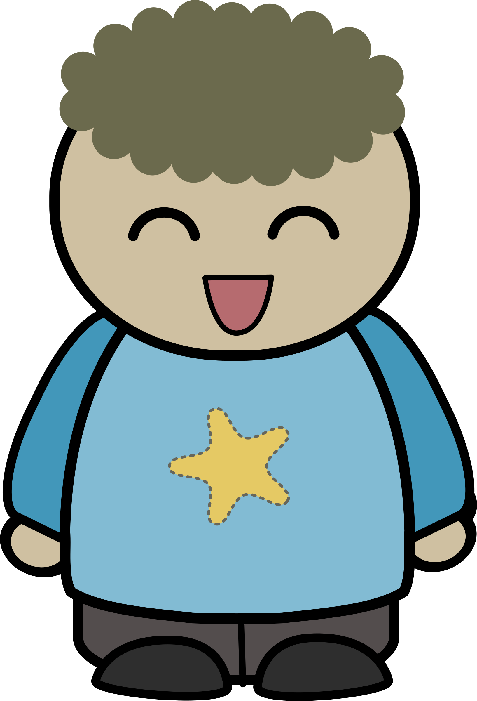 This Free Icons Png Design Of Mix And Match Character (1635x2400), Png Download