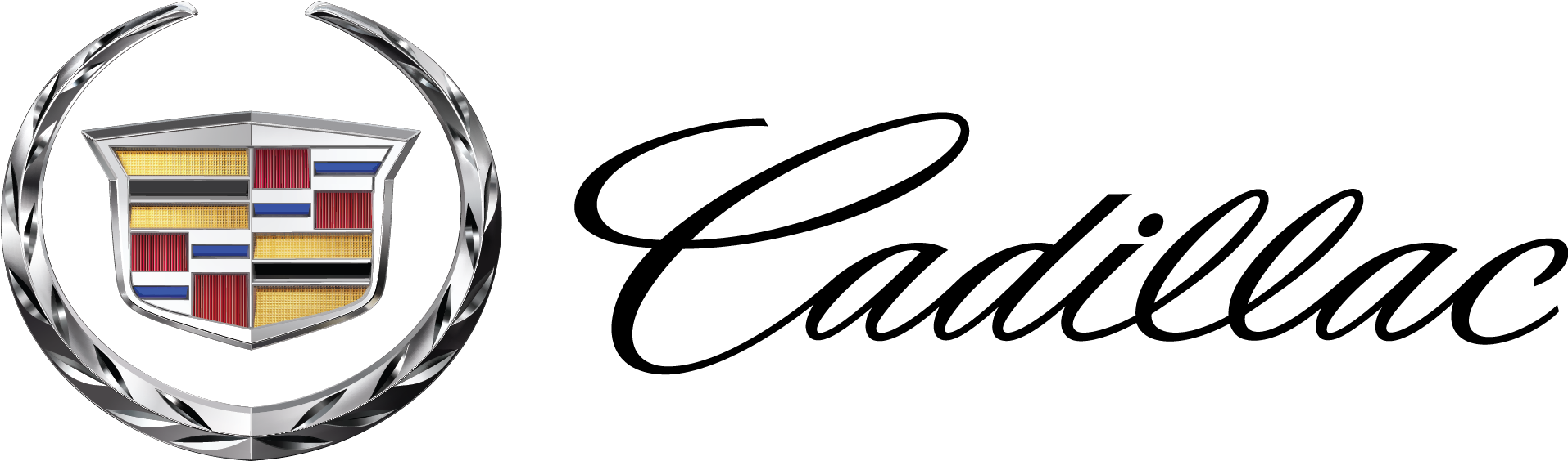 Cadillac Logo Free Download Png - Cadillac Logo Png (1920x591), Png Download