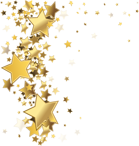 Decoration Png Clip Art Image Decoraci N - Gold Png Star Clipart (570x600), Png Download