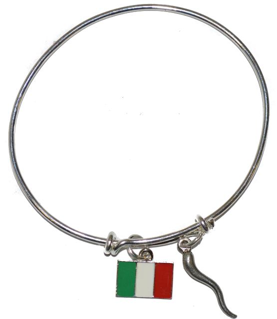 Italian Horn Bracelet (555x662), Png Download